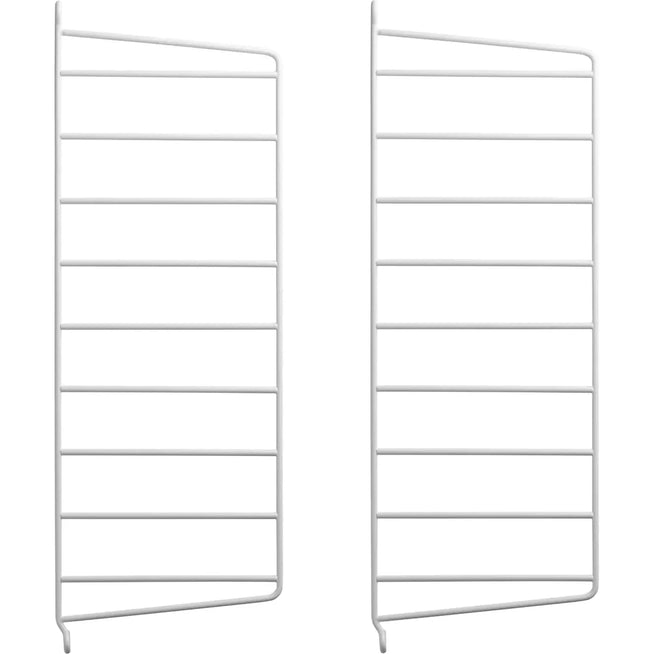 Photo of String Wall Rack 50x20 - White - 2-pack - Shelving - Metal