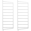 Thumbnail photo of String Wall Rack 50x20 - White - 2-pack - Shelving - Metal