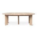 Thumbnail photo of Bevel Table - Extendable X2 - Spisebord - White Oiled