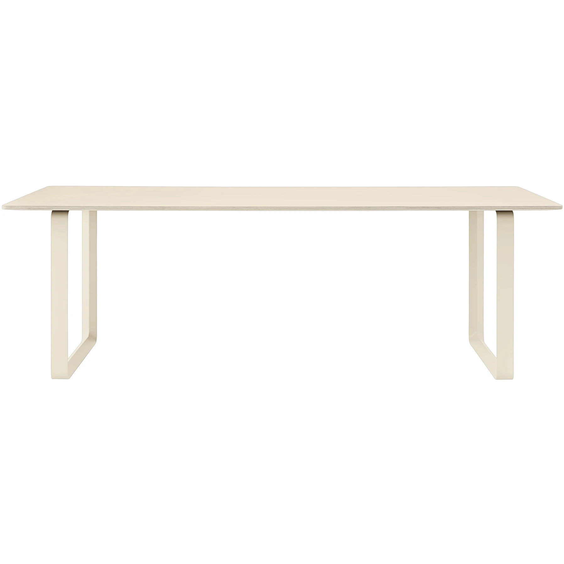 70/70 Table, Large, Sand Laminate/sand - Matbord - Taf Studio - Beige - Metall/trä