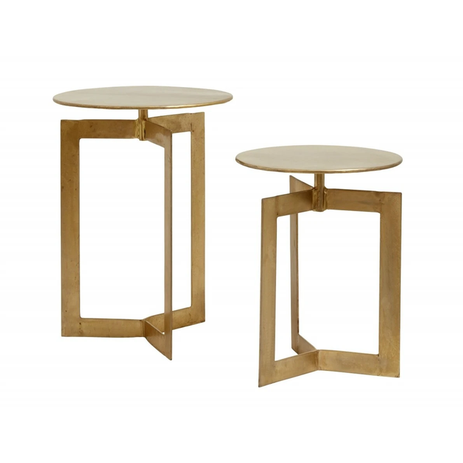 Photo of Nyasa Side Table Gold - Set of 2 Pieces
