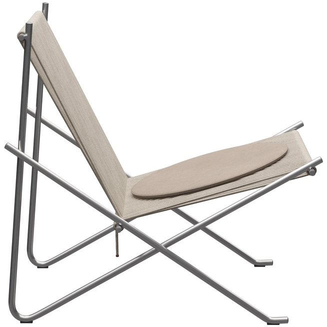 Photo of Pk4 Lounge Chair With Cushion Stainless
