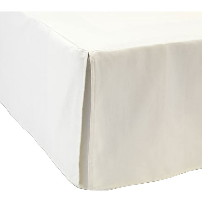 Photo of Napoli Bed skirt, Offwhite, 90x220x52 - Bed skirts - White
