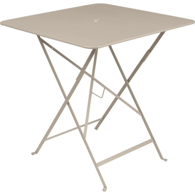 Photo of Bistro Table 71 x 71 cm, Nutmeg - Trädgårdsbord - Beige - Metal