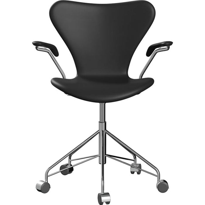 Photo of Sjuan 3217 Full Upholstered Office Chair Hard Wheels Leather Soft