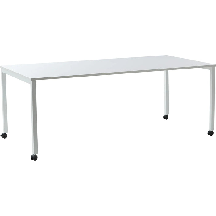 Photo of Panton Move Table White - Matbord - Verner Panton - Vit - Mdf/laminat/metall