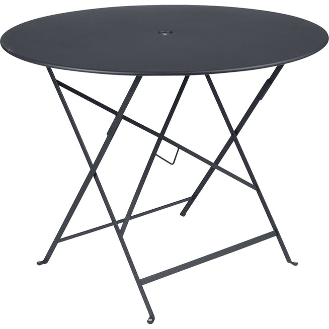 Photo of Bistro Table Ø 96 cm, Anthracite - Garden Table - Grey - Metal