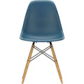 Thumbnail photo of Eames Plastic Chair DSW - 83 Sea Blue - Ash Honey Tone - Dining Chairs - Metal/wood/plastic
