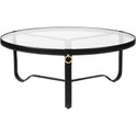 Adnet Coffee Table, Large