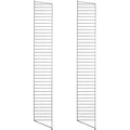 Thumbnail photo of String Floor Headboard 200, Black, 2-pack - Shelving - Nils Strinning - Black - Metal
