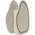 Thumbnail photo of Paste Vase - Vase - Rounded - Off-white - W12 X H35 X D9 Cm