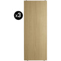 Thumbnail photo of String Shelves 78x30, Oak, 3-pack - Shelving - Nils Strinning - Wood-coloured - Wood