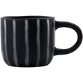 Thumbnail photo of Line Mug Black/Brown Set of 6 Pieces