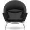 Ch468 Oculus Chair Armchair Stainless Steel Legs