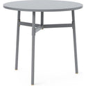 Union Table - Round - Dining Table - Grey - Ø80