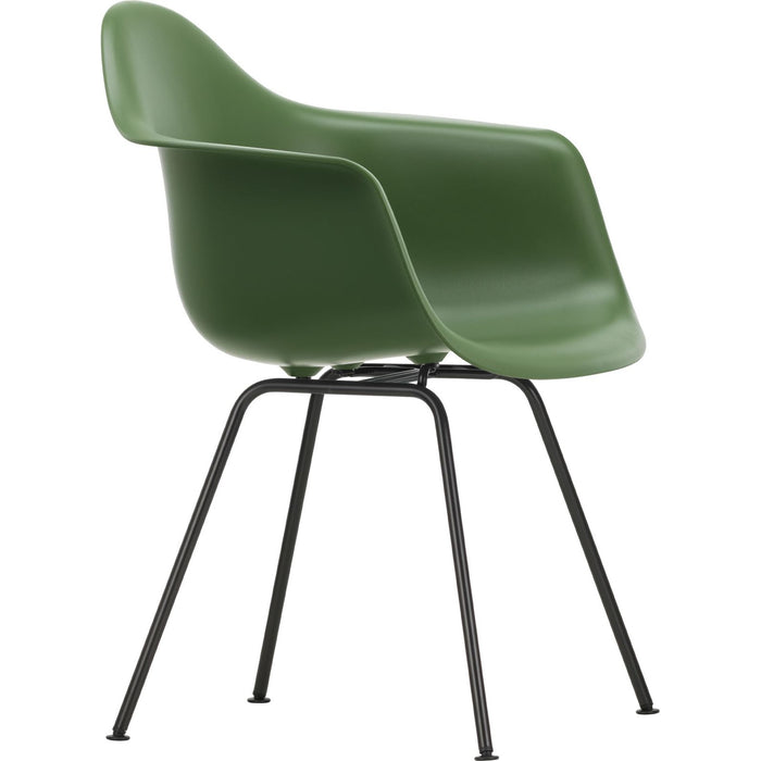 Eames Plastic Armchair Dax - 48 Forest - Basic Dark Base - Matstolar - Charles & Ray Eames - Grön - Metall/plast