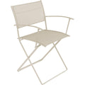 Thumbnail photo of Plein Air Armchair, Nutmeg - Matstolar Utomhus - Pascal Mourgue - Beige - Metall/textilmaterial