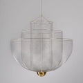 Thumbnail photo of Meshmatics Chandelier Large - Pendellampor - Rick Tegelaar - Silver