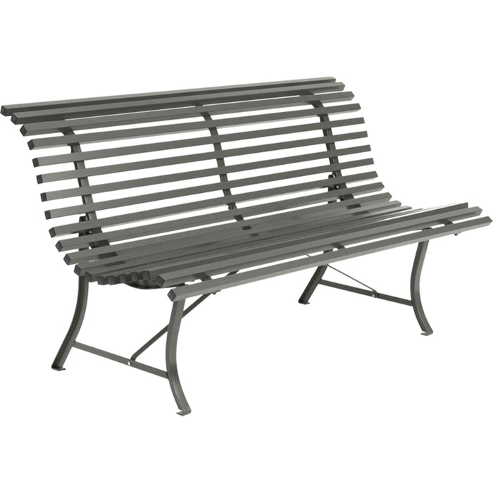 Photo of Louisiane Bench 150 cm, Rosemary - Garden benches - Green - Metal