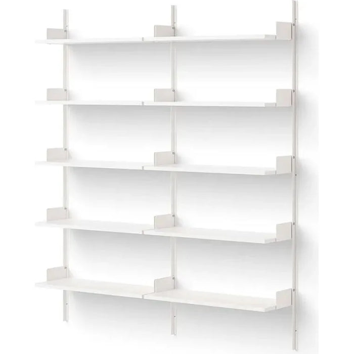 Photo of New Works Library Shelf - Reolsystem - White / White - H190 X W163.5 X D30.5 Cm