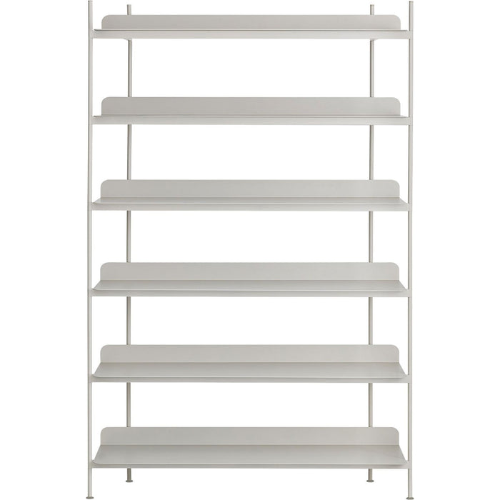 Photo of Compile Shelving System/configuration 4, Grey - Hyllsystem - Cecilie Manz - Grå - Metall