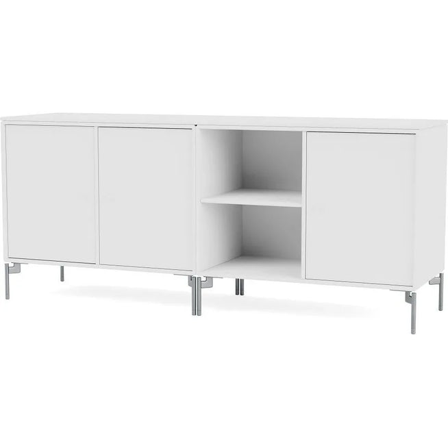 Photo of Save Lowboard - New White / Matt Chrome Legs - Sideboards - Peter J. Lassen - Vit - Mdf