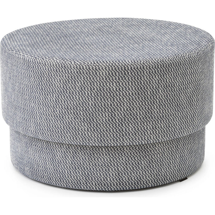 Photo of Silo Pouf Medium Navy Blue/albagia 288 - Beanies - Hans Hornemann - Blue - Wood/textile/plastic