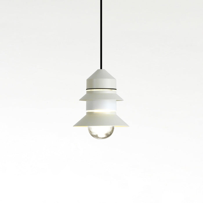 Photo of Santorini Ip20 - Off-white - Pendellampor - Sputnik Estudio - Vit