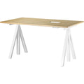 Thumbnail photo of String Desk Top 140x78, Oak - Desk - Nils Strinning - Wood - Mdf/Wood