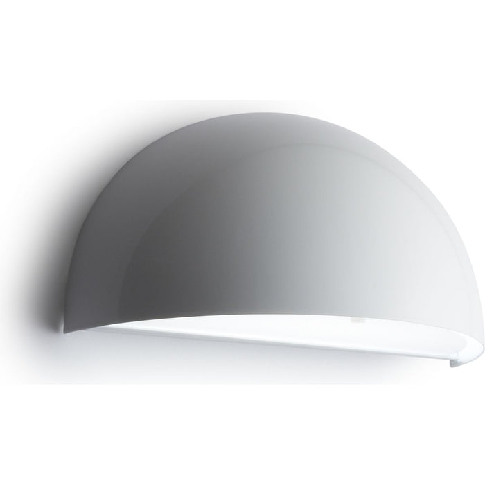Photo of Rørhat Wall Led, White, 10,5W Led 3000K, Ip23 - Wall Lamps Outdoor - Jesper J. Pedersen - White