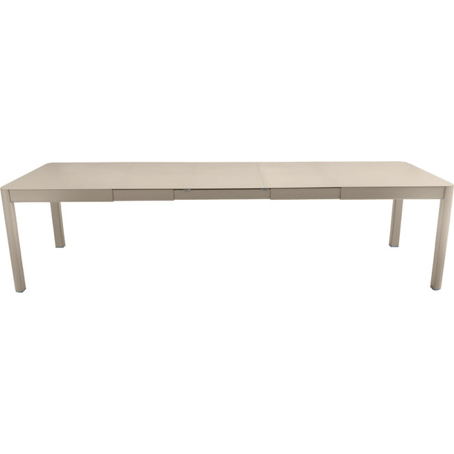 Photo of Ribambelle Table With 3 Extensions, Nutmeg - Matbord Utomhus - Beige - Metall
