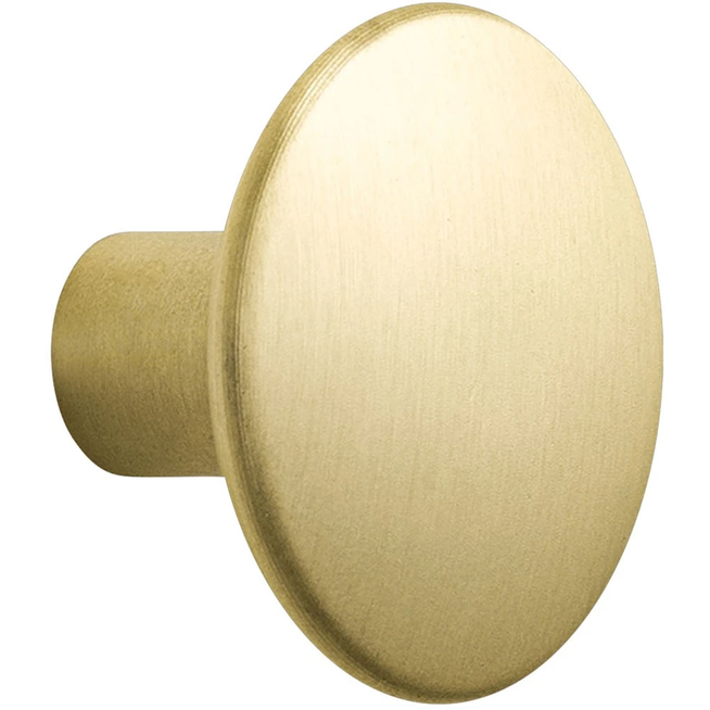 Photo of The Dots Metal Coat Hooks Medium, Brass - Krokar - Lars Tornøe - Guld