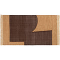 Thumbnail photo of Forene Gulvtæppe - Gulvtæppe - 80 X 140 - Tan/chocolate - W80 X D1 X H140 Cm