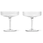 Ripple Champagne Saucer (set Of 2) - Champagneglas