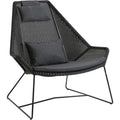 Thumbnail photo of Breeze Highback Loungestol 5469 Li/ls/lw - Loungestol - Sort - B: 98 X D: 87 X H: 98 X Sh: 40 Cm