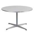 Thumbnail photo of A223 Circular Coffee Table, Ø90 cm, Laminate, Black - Coffee Table - Arne Jacobsen,piet Hein - Black - Metal/Wood