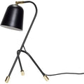 Thumbnail photo of Table lamp black metal with