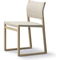 Thumbnail photo of BM61 Chair Rattan, Lacquered Oak Stand