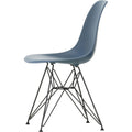Eames Plastic Chair Dsr Sea Blue Dark Base - Matstolar - Charles & Ray Eames - Blå - Metall/plast