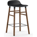 Form Bar Stool 65 Cm Walnut