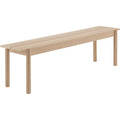 Thumbnail photo of Linear Wood Bench 170 cm, Oak - Benches - Thomas Bentzen - Wood Coloured - Wood