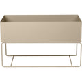 Thumbnail photo of Plant Box - Large - Flower Box - Light Grey - W77 x H45 x D34 cm