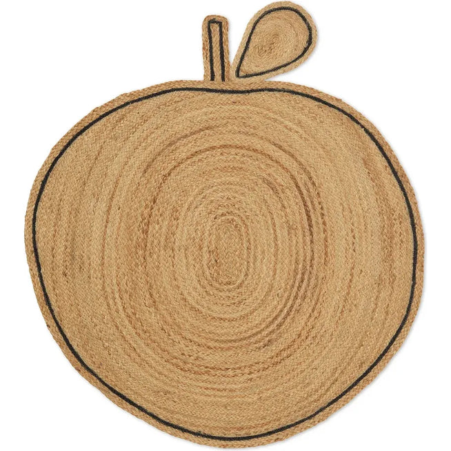 Photo of Apple Braided Jute Rug - Gulvtæppe - Apple Braided Jute Rug - Natural - W110 X D1 X H120 Cm
