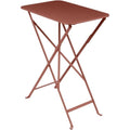 Thumbnail photo of Bistro Table 37x57 cm Red Ochre 20 - Outdoor Dining Table - Red - Metal
