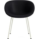 Matte Armchair Fully Upholstered - Cream Steel