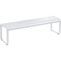 Bellevie Bench Cotton White - Garden Benches - Pagnon & Pelhaître - White - Metal
