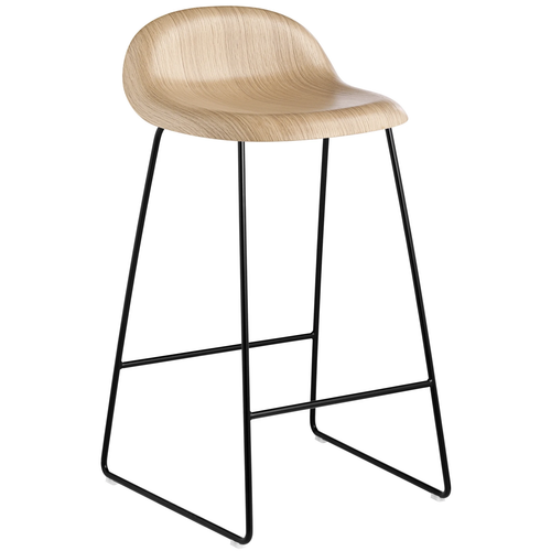 Photo of 3d Counter Stool Sledge Base 65 cm
