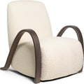 Thumbnail photo of Buur Lounge Chair - Loungestol - Buur Lounge Chair Nordic Bouclé - Off-white - W75 X D84 X H87 Cm