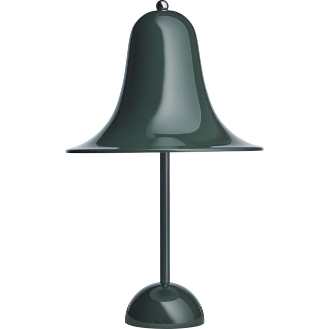 Photo of Pantop Table Lamp, Dark Green, Excl. E14 (220v) Max 25w - Bordslampor - Verner Panton - Grön