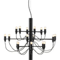 2097 Sarfatti Chandelier Matte Black